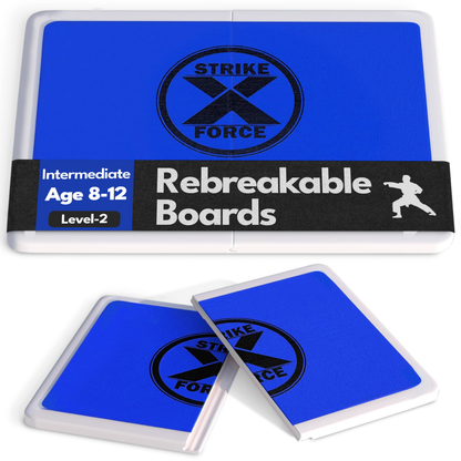 StrikeXForce Rebreakable Boards for Martial Arts, Taekwondo, and Karate