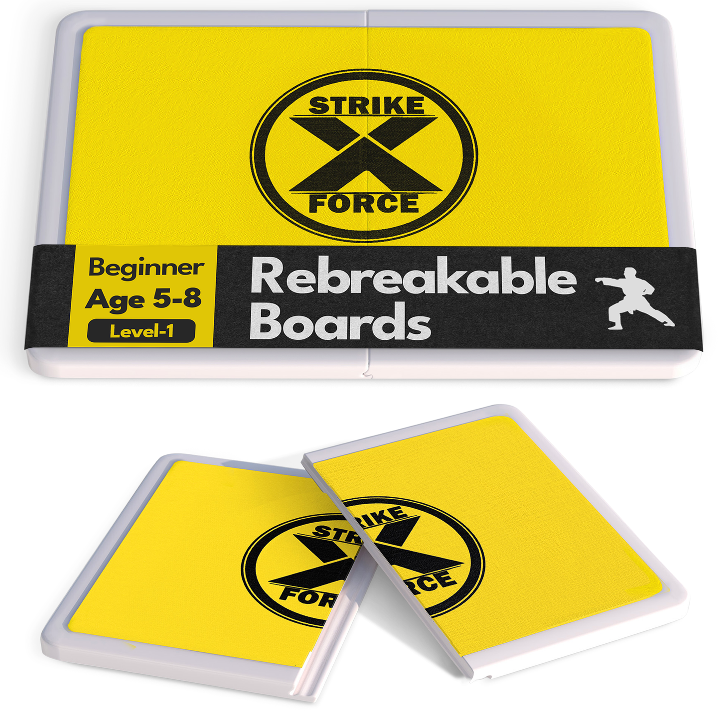 StrikeXForce Rebreakable Boards for Martial Arts, Taekwondo, and Karate